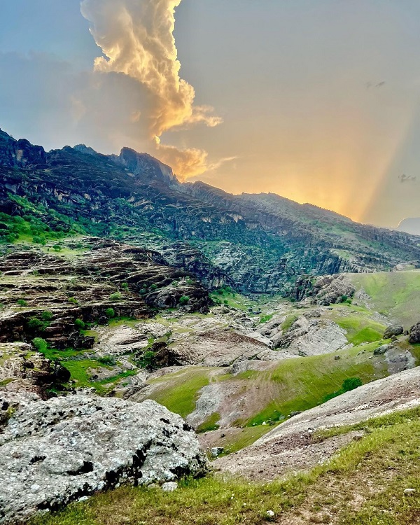 جذابیت و مخمل کوه