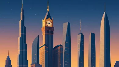 ده آسمان‌ خراش بلند جهان