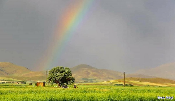 طبیعت جذاب روستای معتمد آباد